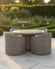 Rattan Ragusa Outdoor Dining Table And Four Chair Set