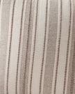 Beige stitch stripe cushion cover from Starlight Express, soft furnishings with sewn stripe pattern, suitable for sofa or bed decor.