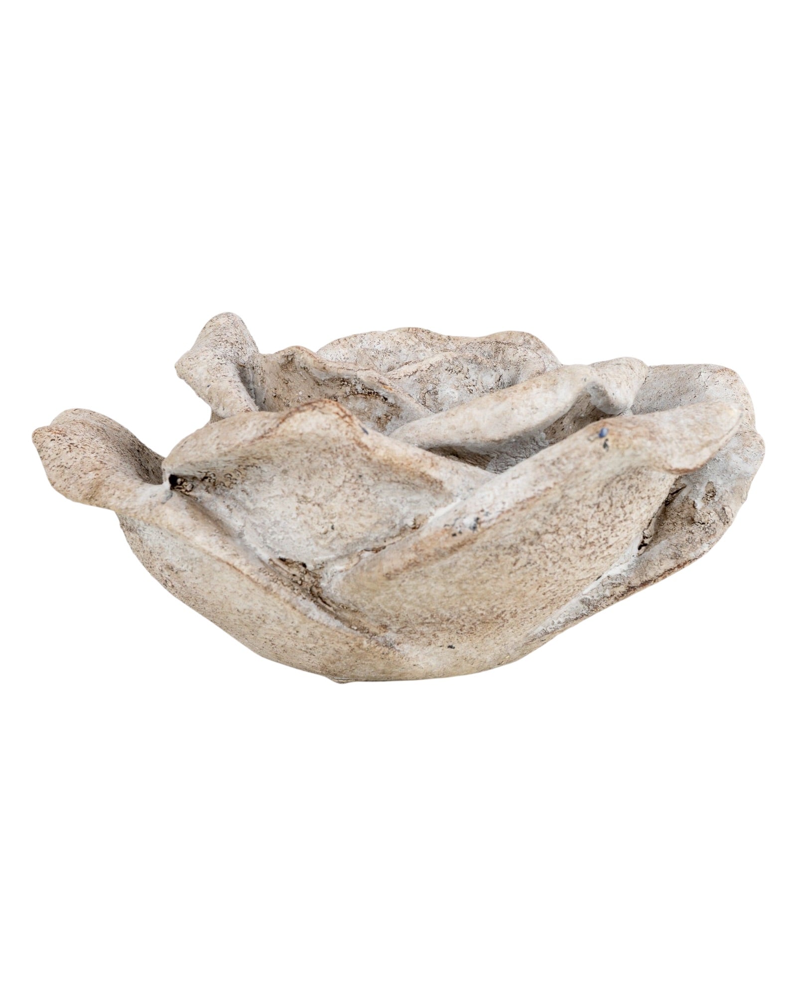 Stone ornamental rose decor for home, detailed and realistic, crafted by Candlelight Products Ltd, ideal for interior decoration.