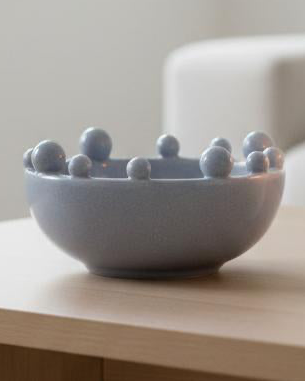 Small Ocean Blue Bobble Bowl