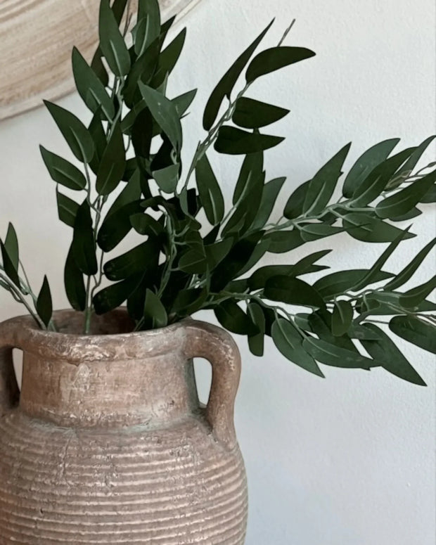 Faux Foliage - Willow Branch Olive Green
