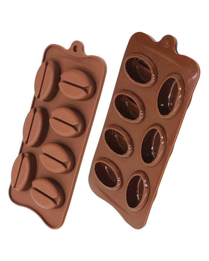 Coffee bean-shaped ice mold from Starlight Express, kitchen and dining accessory for creative drink presentation.