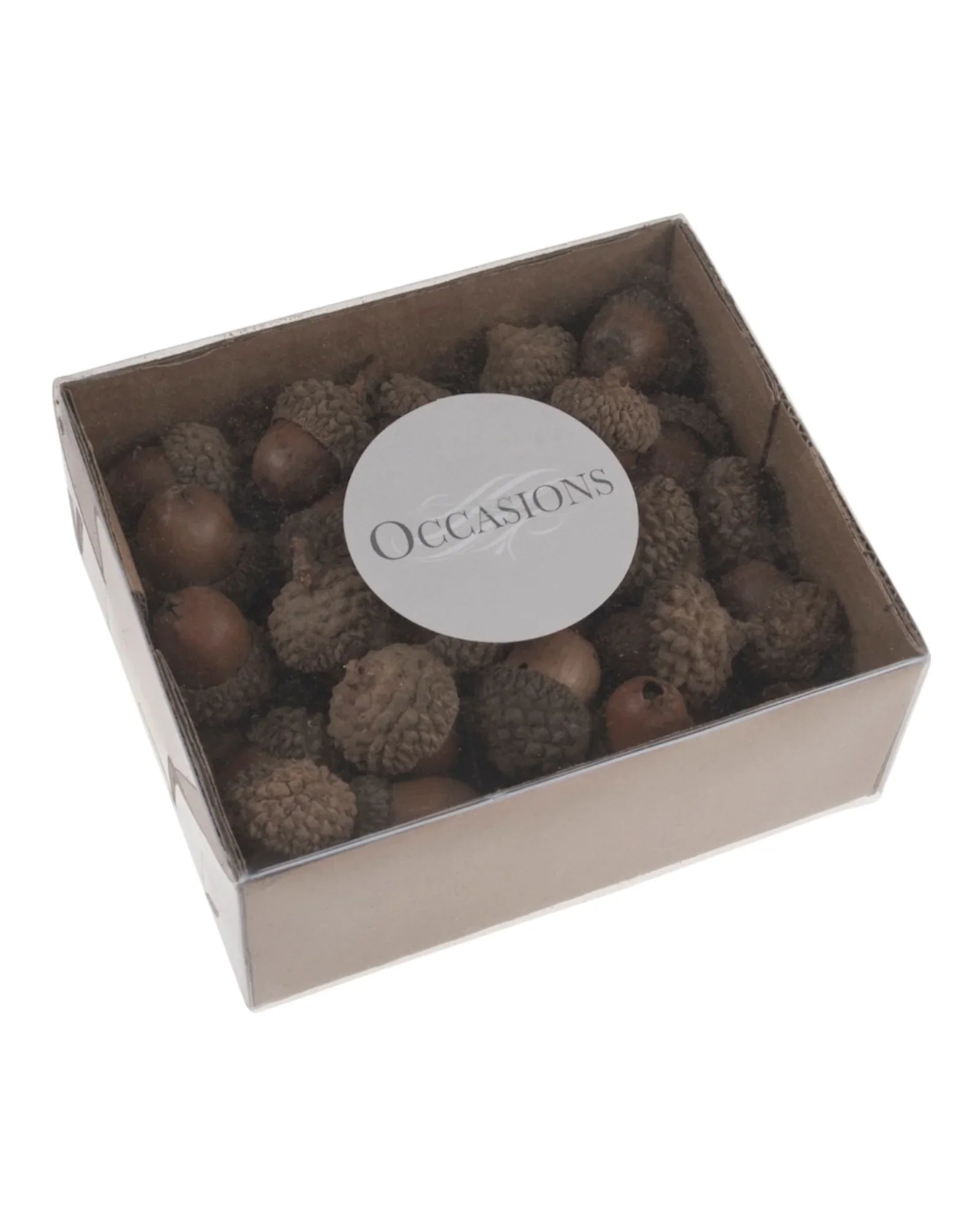 Brown Decor Acorns - Box Of 50