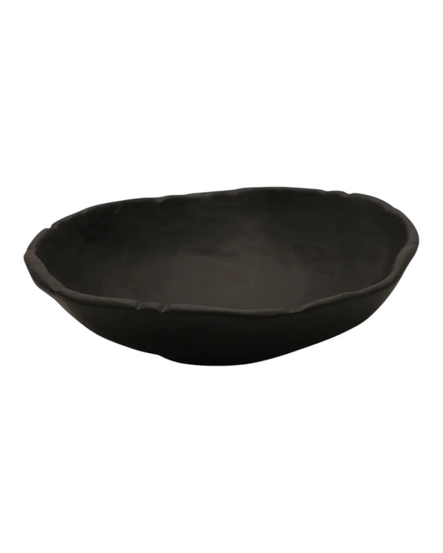 Matte Black Textured Trinket Dish