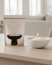 White Scented Candle Sand Kit –  Champagne Rhubarb