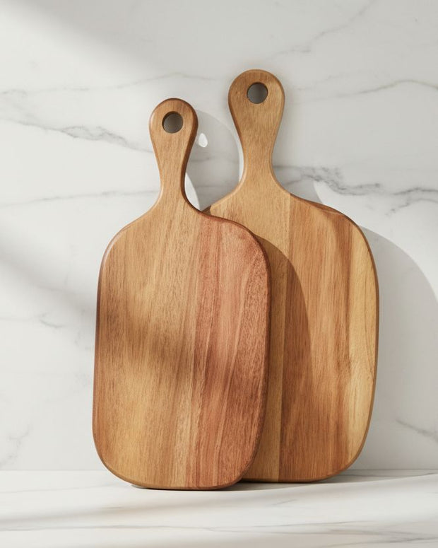 Dark Wood Chopping Serving Board