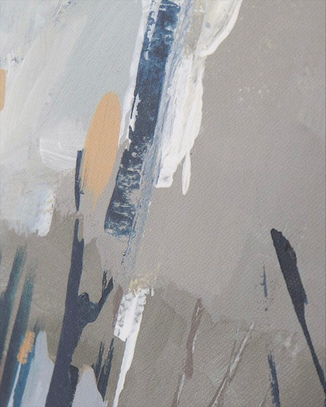 Art Marketing - Canvas Framed Print, Silver Birch Blues  - PRE ORDER FOUR WEEK DELIVERY