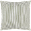 Olive Green Striped Outdoor Garden Seat Scatter Cushion Cover