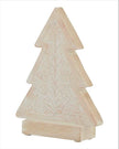 Whitewashed Collection Wooden Christmas Tree