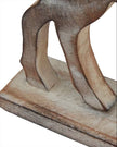 Wooden Standing Reindeer