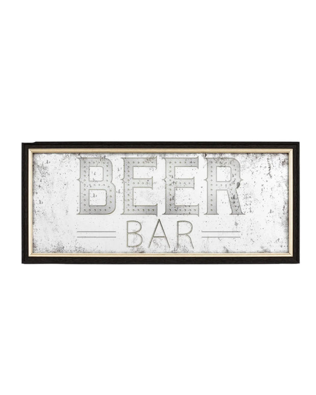 Beer Bar Mirror - PRE ORDER FOUR WEEK DELIVERY Lulu Loves Home 