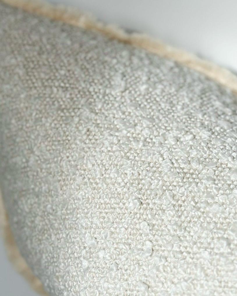 Cream Neutral Sofia Boucle Cushion Cover