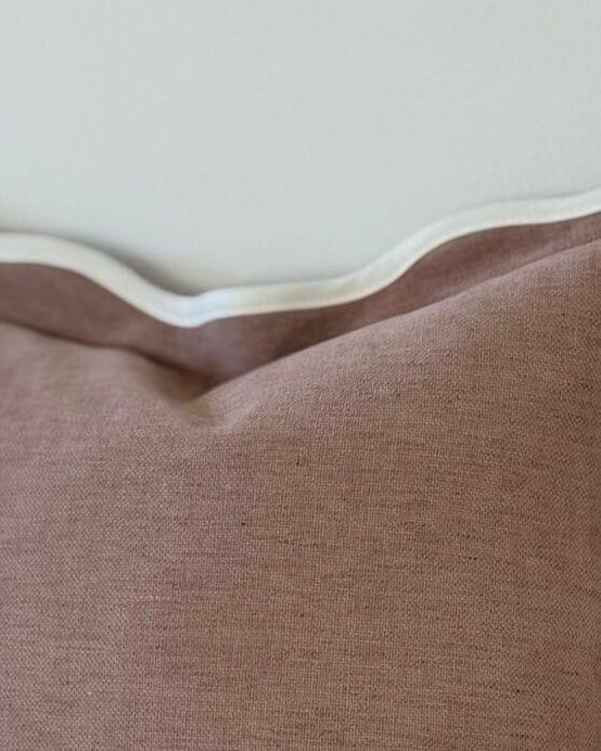 Chloe Dusty Pink Square Scalloped Cushion Cover