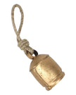 Small Brass Gold Bell On Rope