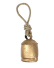 Small Brass Gold Bell On Rope