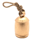 Large Brass Gold Bell On Rope