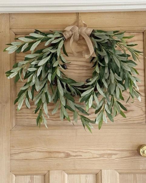 Faux Foliage - Olive Stem Wreath