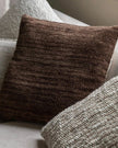 Kendal Chenille Brown Cushion Cover