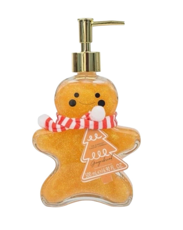 Gingerbread Man Hand Soap Dispenser