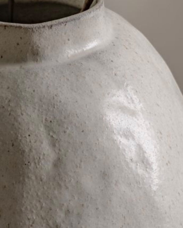 Palawan Neutral Footed Vase