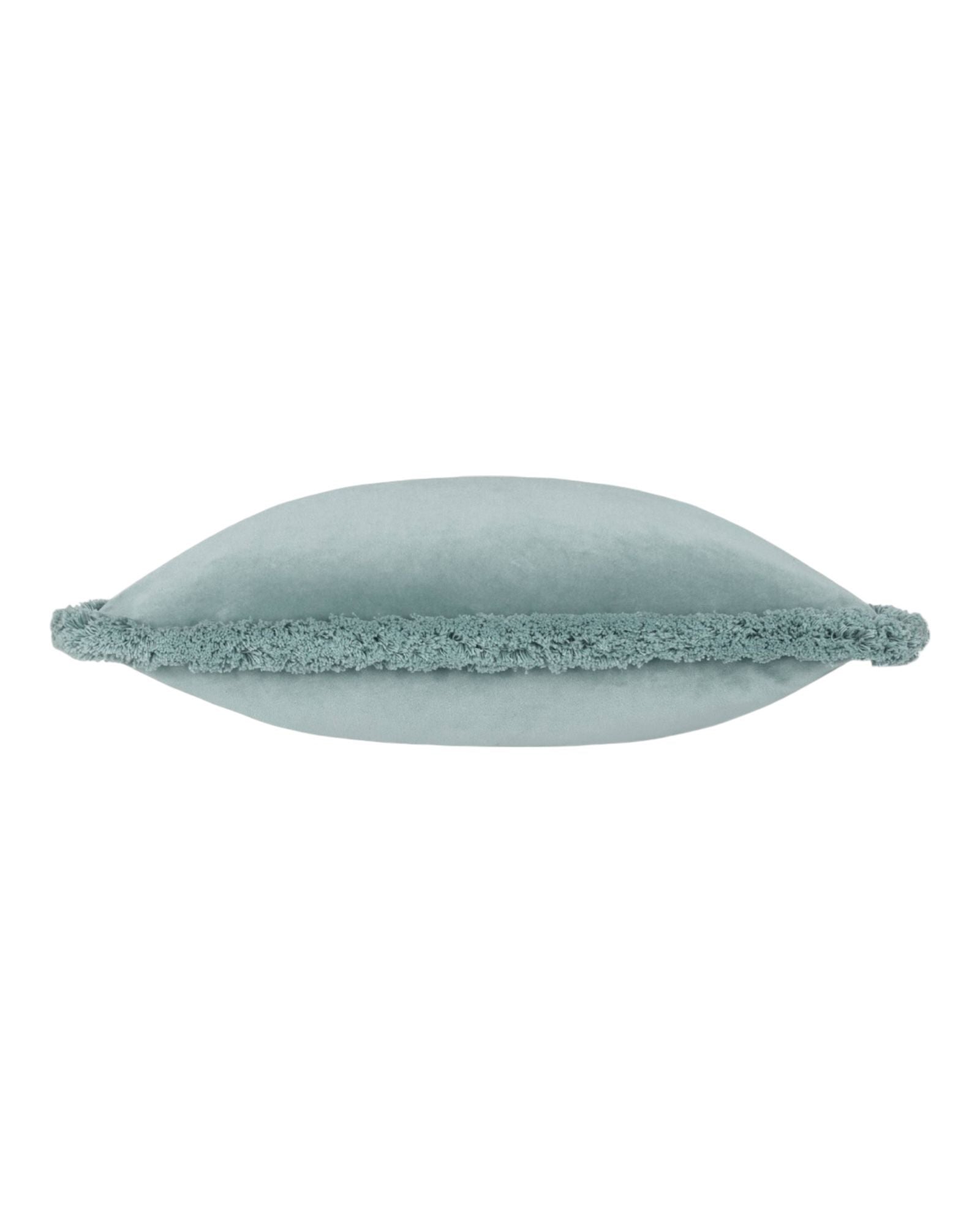 Freya Velvet Cushion Cover Duck Egg Blue