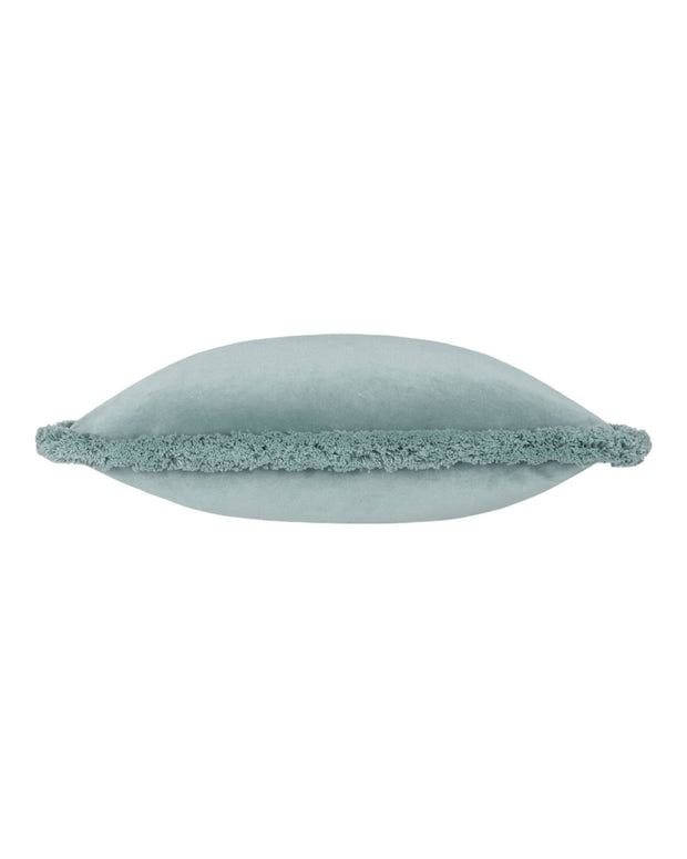 Freya Velvet Cushion Cover Duck Egg Blue