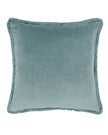 Freya Velvet Cushion Cover Duck Egg Blue