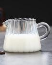 Mini Ribbed Glass Jugs