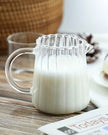 Mini Ribbed Glass Jugs