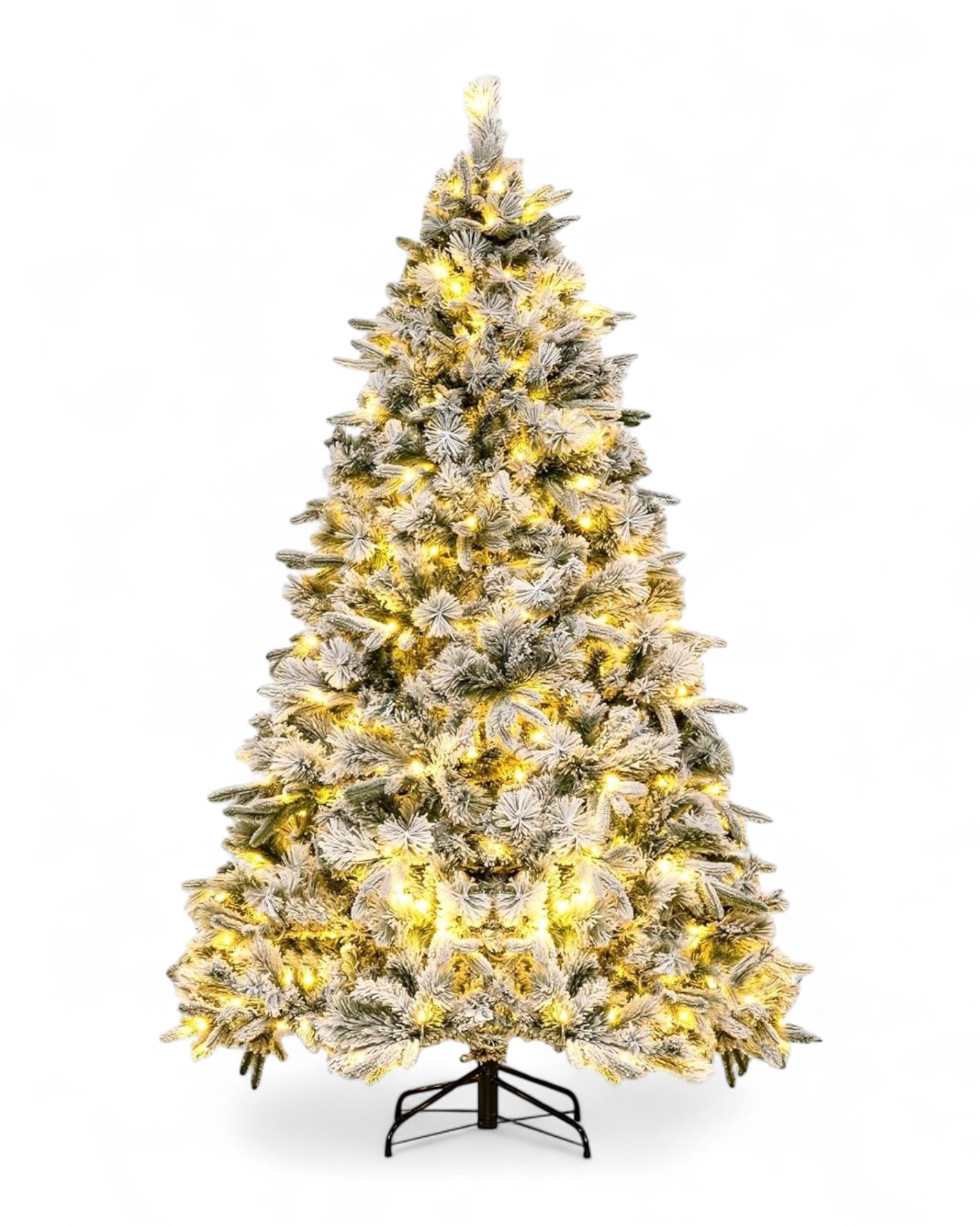 Luxury Christmas Tree - Prelit Frosted Norfolk Pine