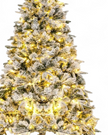 Luxury Christmas Tree - Prelit Frosted Norfolk Pine
