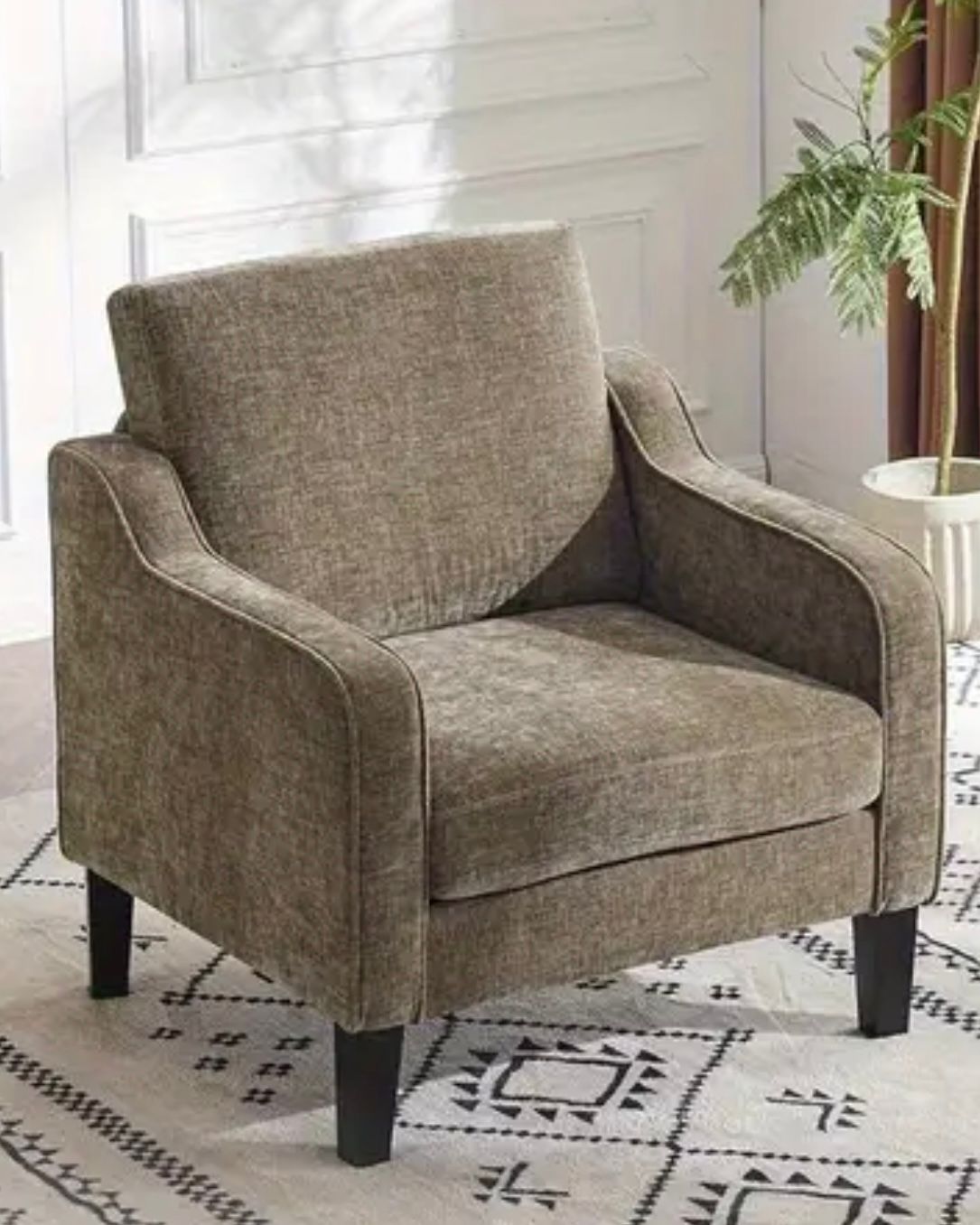 Light Brown Small Tub Chair - PRE ORDER UP TO 14 DAYS DELIVERY