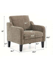 Light Brown Small Tub Chair - PRE ORDER UP TO 14 DAYS DELIVERY