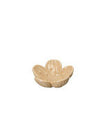 Set of two Ingrid Flower beige trinket dishes by Wikholmform, decorative home decor with floral design and elegant shape.