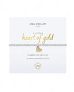 Joma Jewellery, A Little Heart Of Gold Bracelet