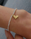 Joma Jewellery, A Little Heart Of Gold Bracelet