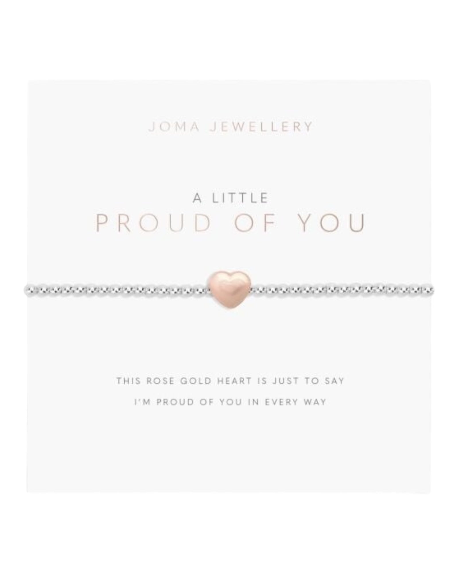 Joma Jewellery, A Little Proud Of You Bracelet