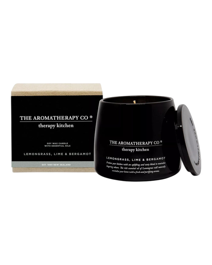 The Aromatherapy Candle Company - Lemongrass, Lime & Bergamot