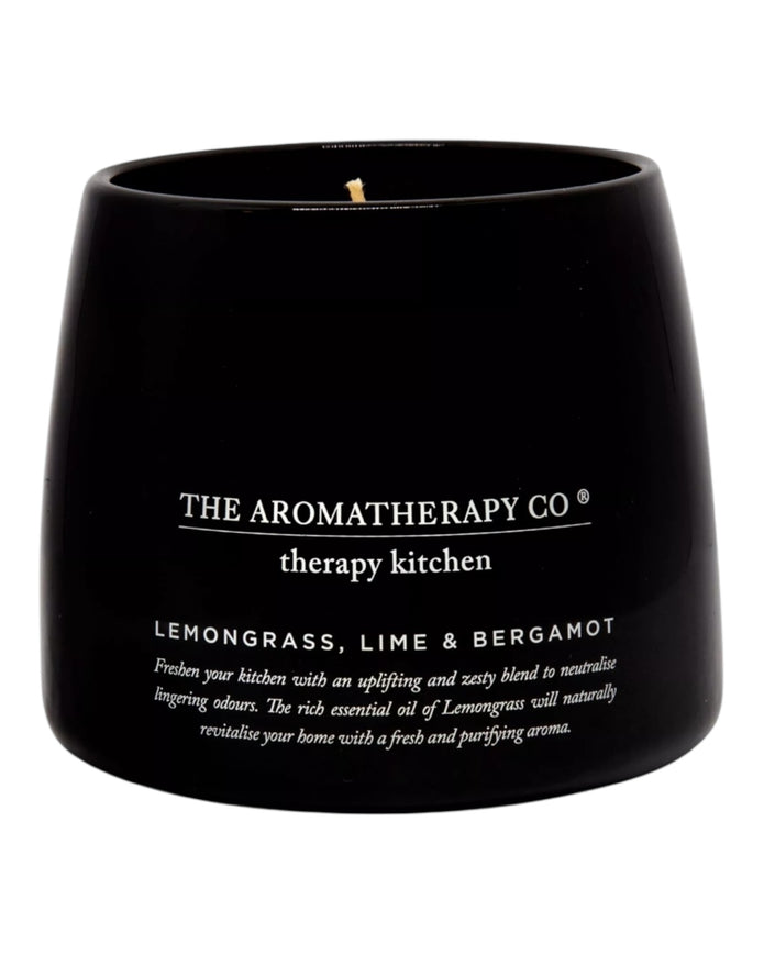 The Aromatherapy Candle Company - Lemongrass, Lime & Bergamot