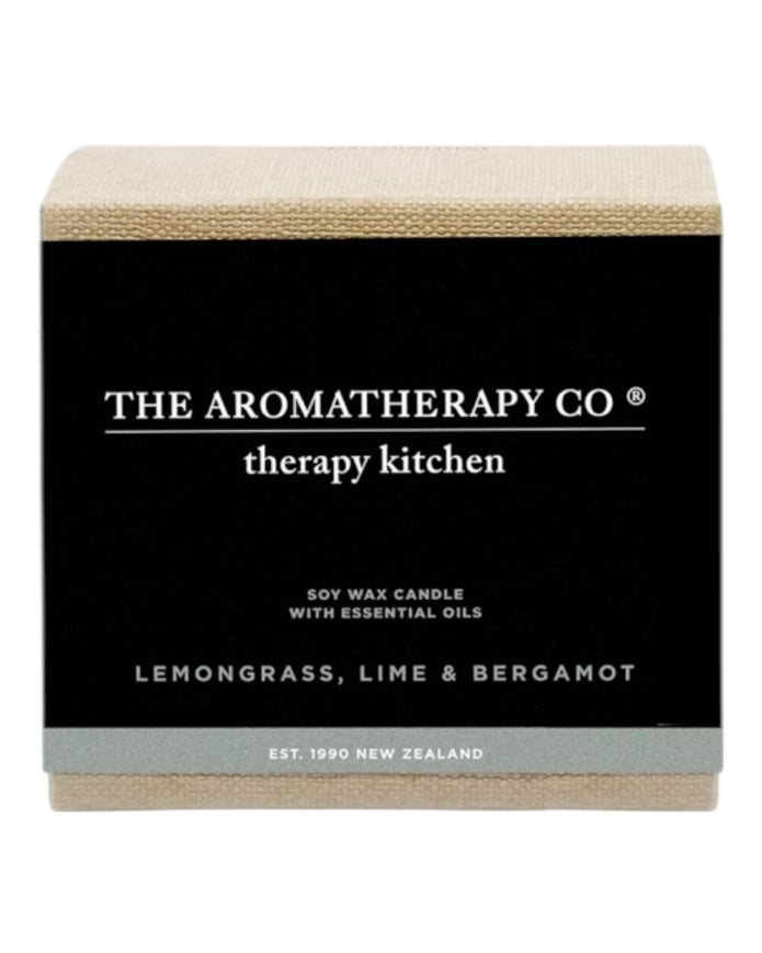 The Aromatherapy Candle Company - Lemongrass, Lime & Bergamot