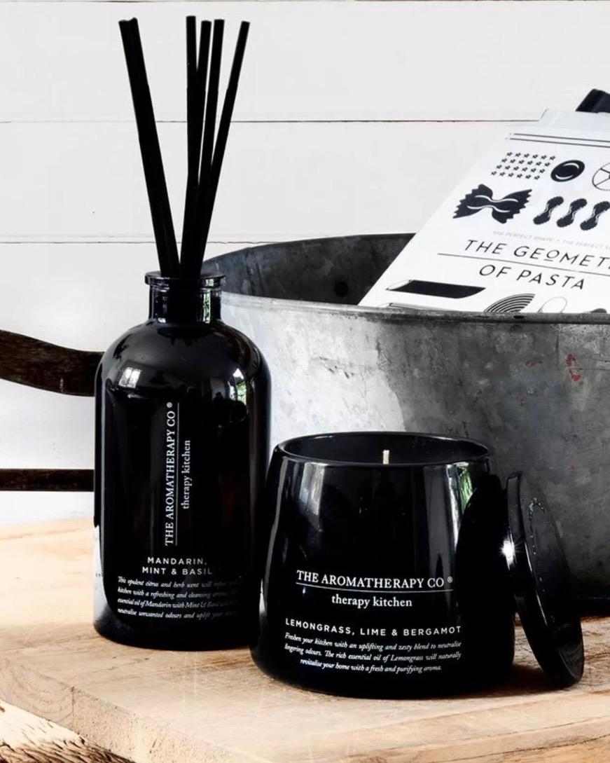 The Aromatherapy Candle Company - Lemongrass, Lime & Bergamot