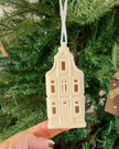 Matte Hanging Dutch House Ornaments