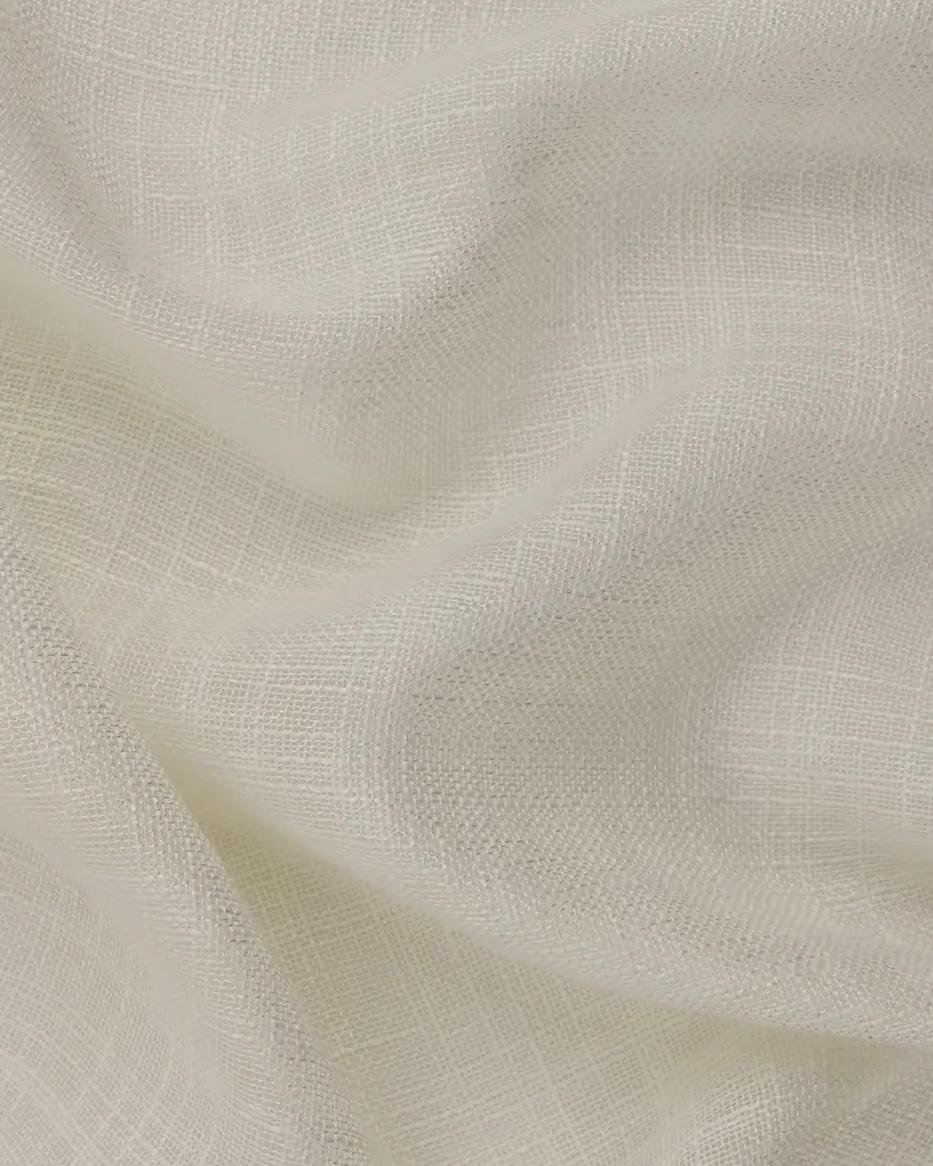 White woven sheer voile curtain panel by Riva Home, soft and lightweight fabric ideal for adding elegance to window decor.