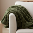 Raffles Sage Green Blanket Throw