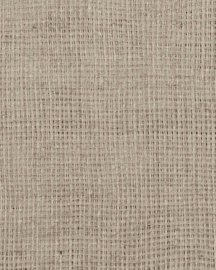 Soft woven sheer voile curtain panel from Riva Home, yard-length natural woven fabric for elegant window treatment.