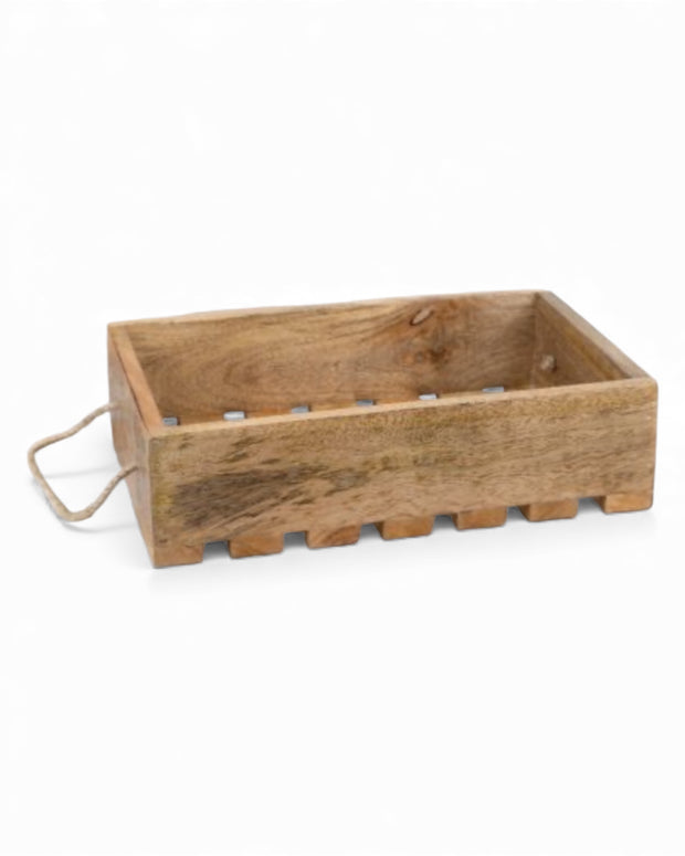 Wooden Slatted Crate