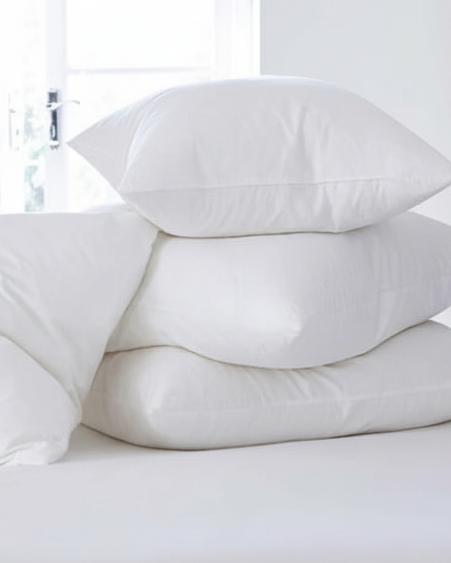 Soft duck feather cushion inner pad in rectangle shape, 30cm x 50cm, by Cushion Pads, ideal for luxury soft furnishings.