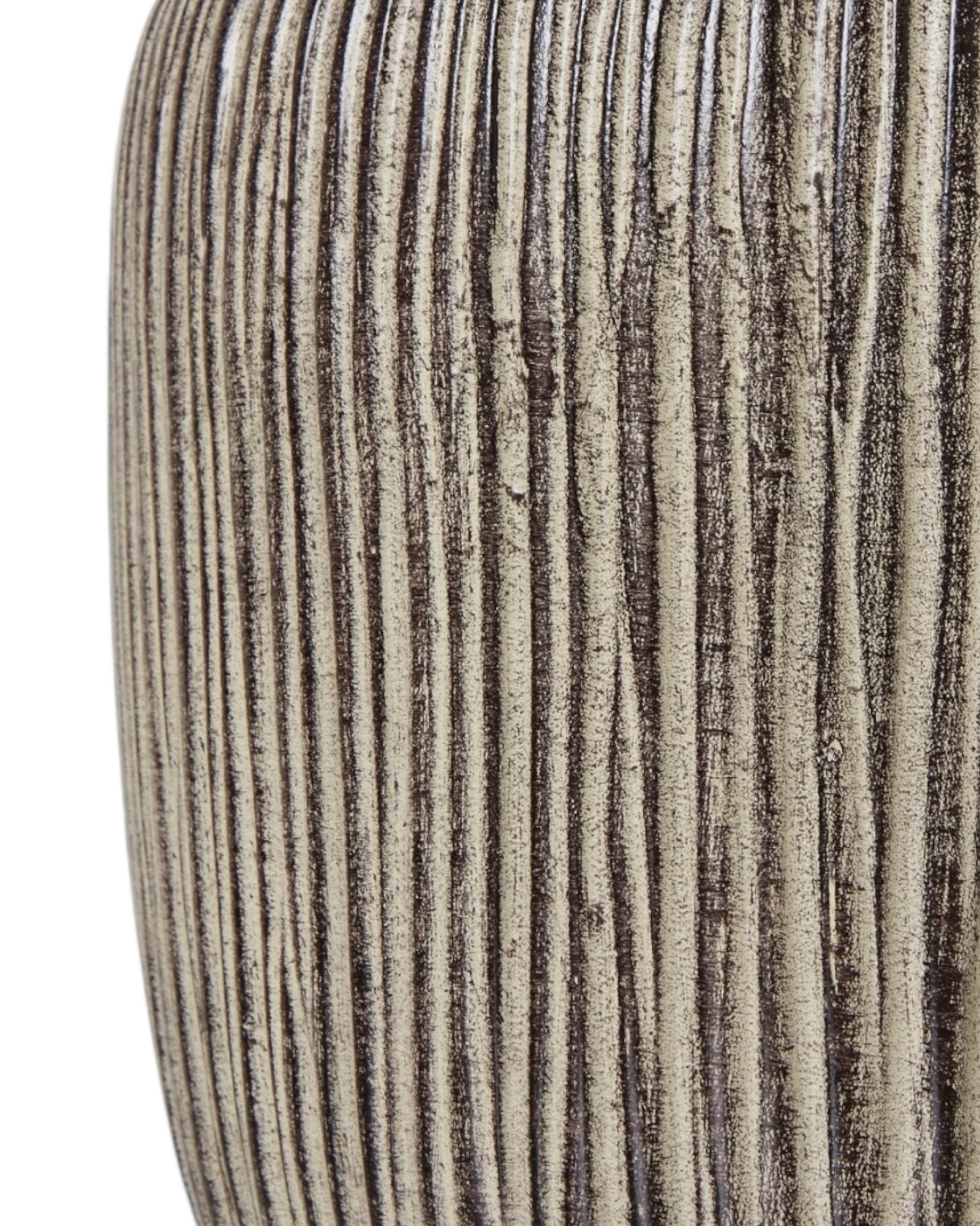 Ochre Wooden Table Lamp With Linen Shade