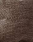 Chocolate brown woven design cushion cover from Starlight Express, showcasing soft textured fabric and decorative woven pattern.