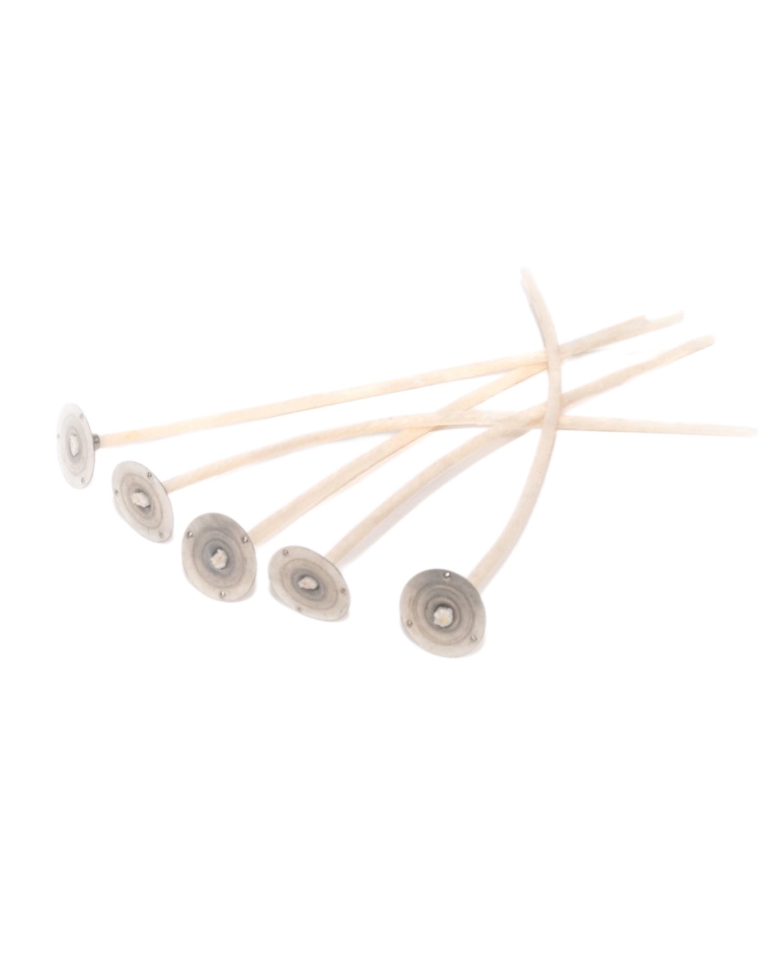 Pack of 50 Candle Sand Replacement Wicks for home fragrance candles by Starlight Express, showing unlit wicks on a neutral background.